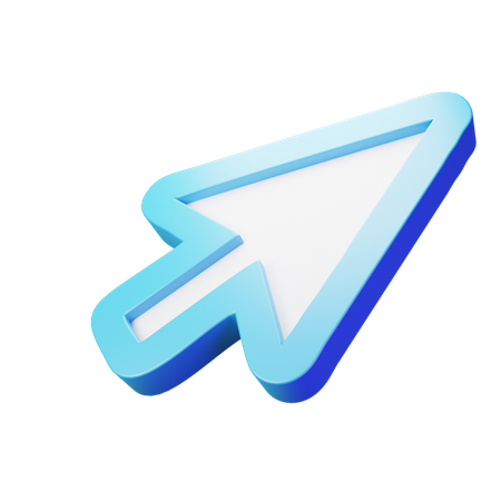 Cursor Click  3D Icon
