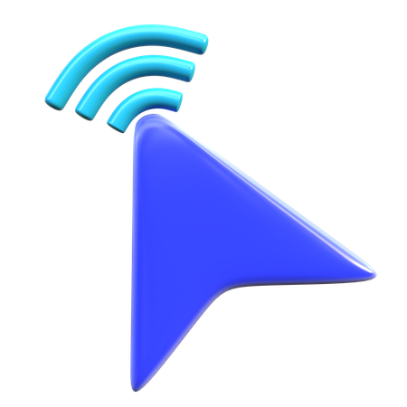 Cursor Click  3D Icon