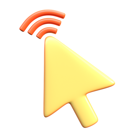 Cursor Click  3D Icon