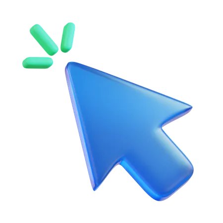 Clique do cursor  3D Icon