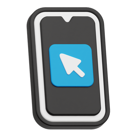 Cursor del teléfono  3D Icon