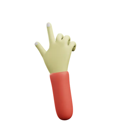Cursor Hand  3D Icon