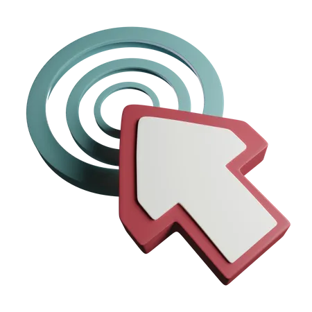 Cursorklick  3D Icon