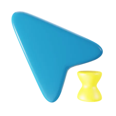 Cursor wird geladen  3D Icon