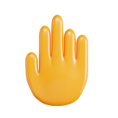 Cursor de mano  3D Icon