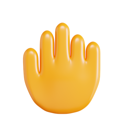 Cursor de mano  3D Icon