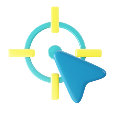 Cursor _ Objetivo  3D Icon