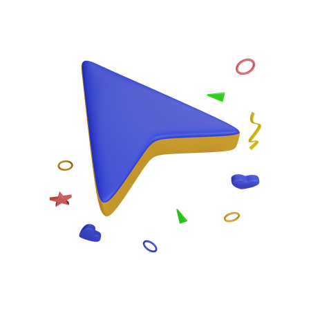 Cursor Point  3D Icon