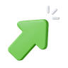 3d cursor pointer logo