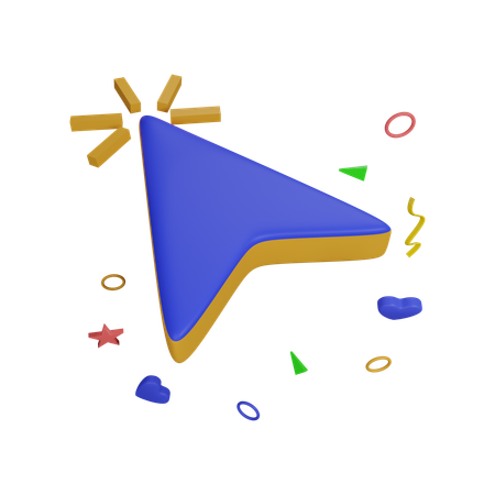Cursor Select  3D Icon