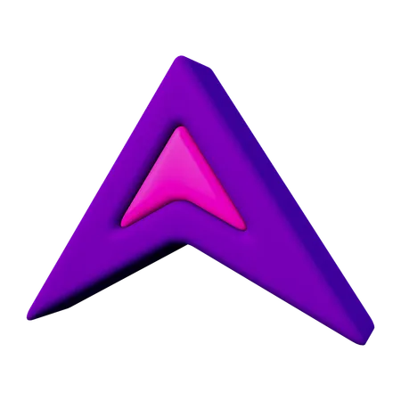 Seta do cursor  3D Icon