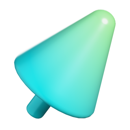 커서 모양  3D Icon