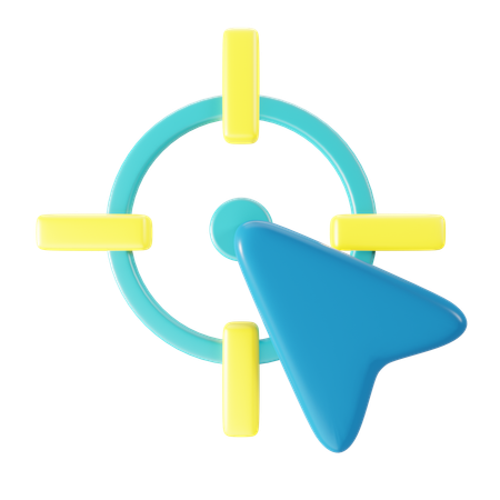 Cursor _ Target  3D Icon