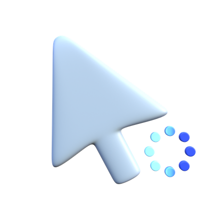 Cursor wird geladen  3D Icon