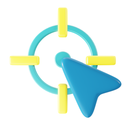 Cursor _ Ziel  3D Icon