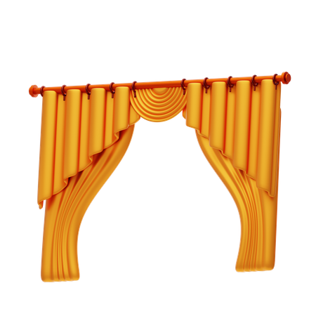 Curtain  3D Icon