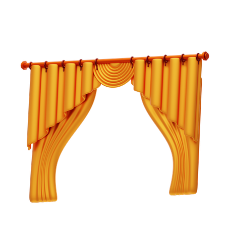 Curtain  3D Icon