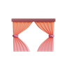 graphics of curtain