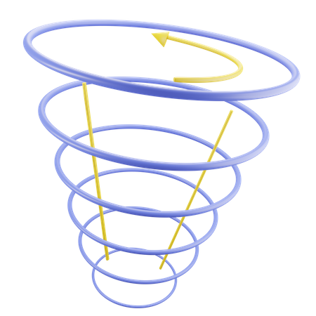 Curva matemática  3D Icon