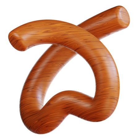 Curvas de madera  3D Icon