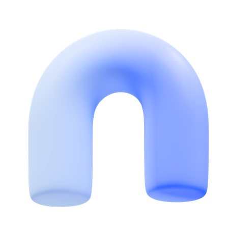 Curve  3D Icon