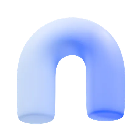 Curve  3D Icon