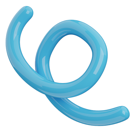 Curve  3D Icon