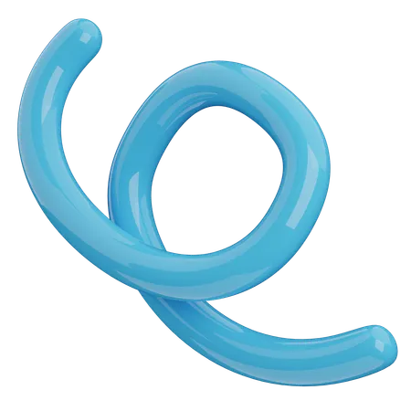 Curve  3D Icon