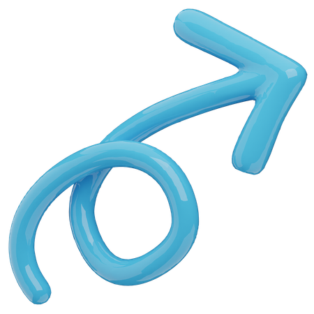 Curve arrow  3D Icon