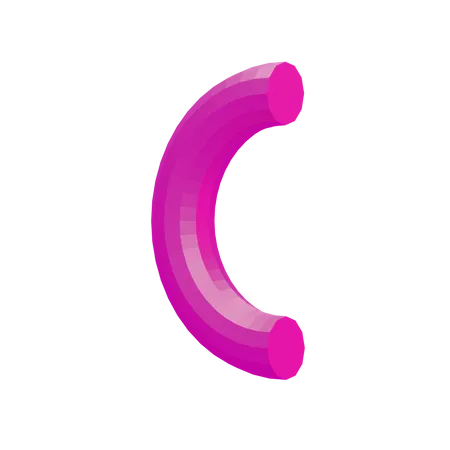 Curve Basic Geometry  3D Icon