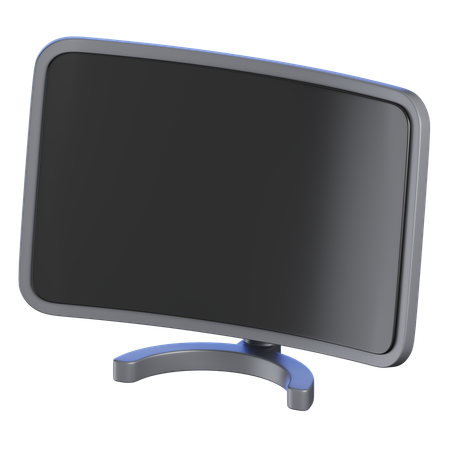 カーブモニター  3D Icon