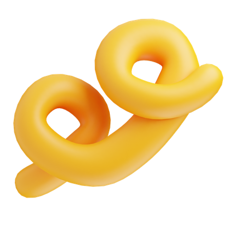 Curving  3D Icon