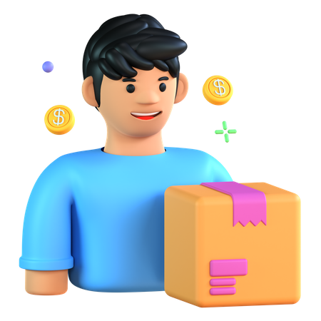 Customer  3D Icon