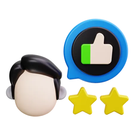 Customer  3D Icon