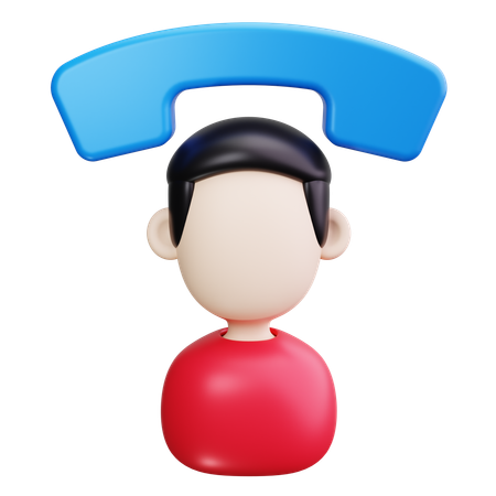 Customer Call  3D Icon