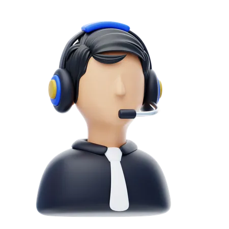 Customer Care Representative  3D Icon