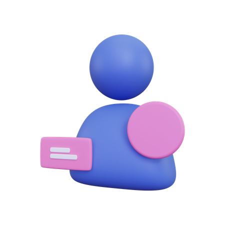 Customer Chat  3D Illustration