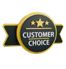 Customer choice badge