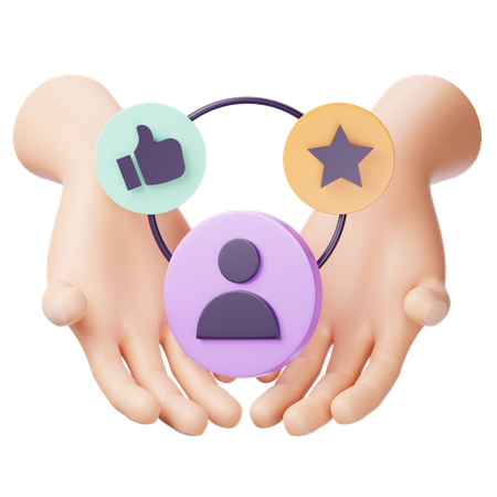 Customer Engagement  3D Icon