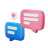 customer engagement emoji 3d
