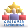 3d customer experience illustration