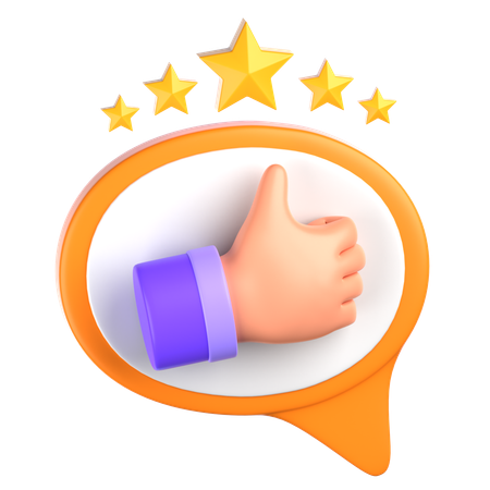 Customer Experience  3D Icon