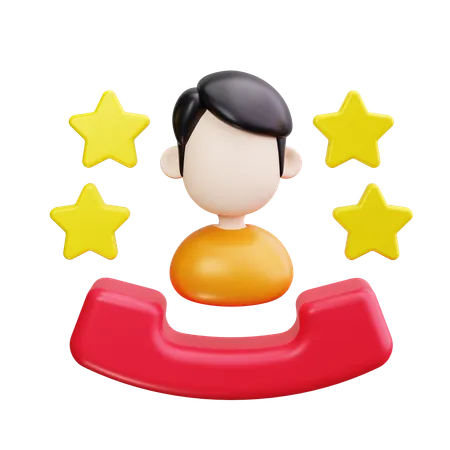 Customer Experience  3D Icon