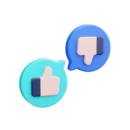 Customer feedback  3D Icon