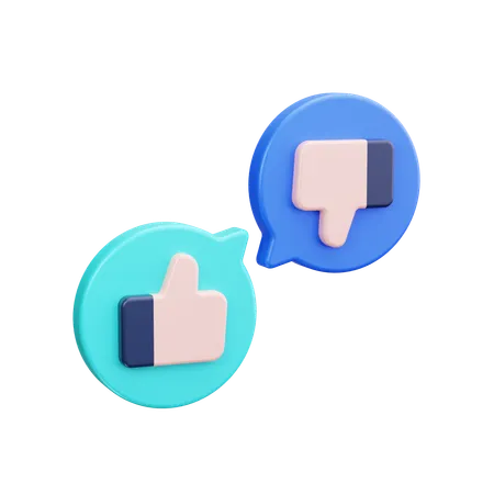 Customer feedback  3D Icon