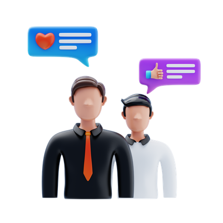 Customer Feedback  3D Icon