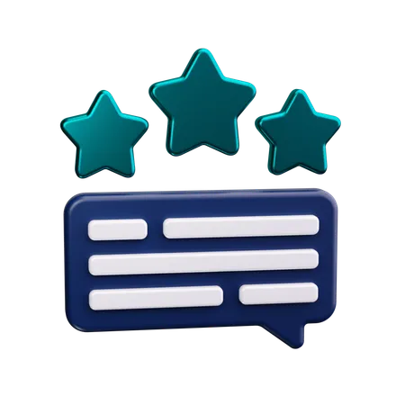 Customer feedback  3D Icon