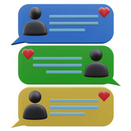 Customer Feedback  3D Icon