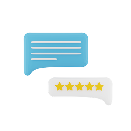 Customer Feedback  3D Icon