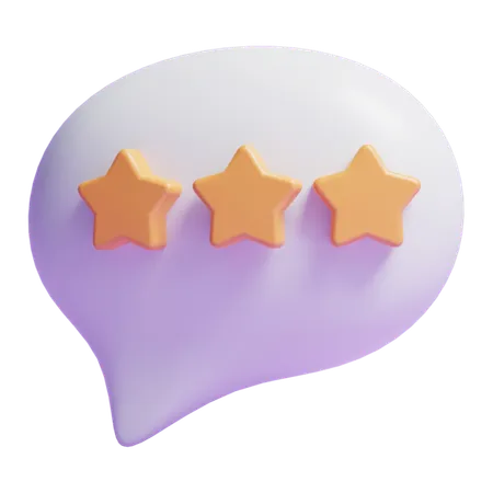 3 D Customer Satisfaction Review Or 3 D Customer Star Review Or 3 D User Feedback Icon 3D Icon